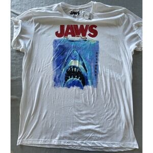 Jaws Shark Movie Poster T-Shirt  NEW 2XL